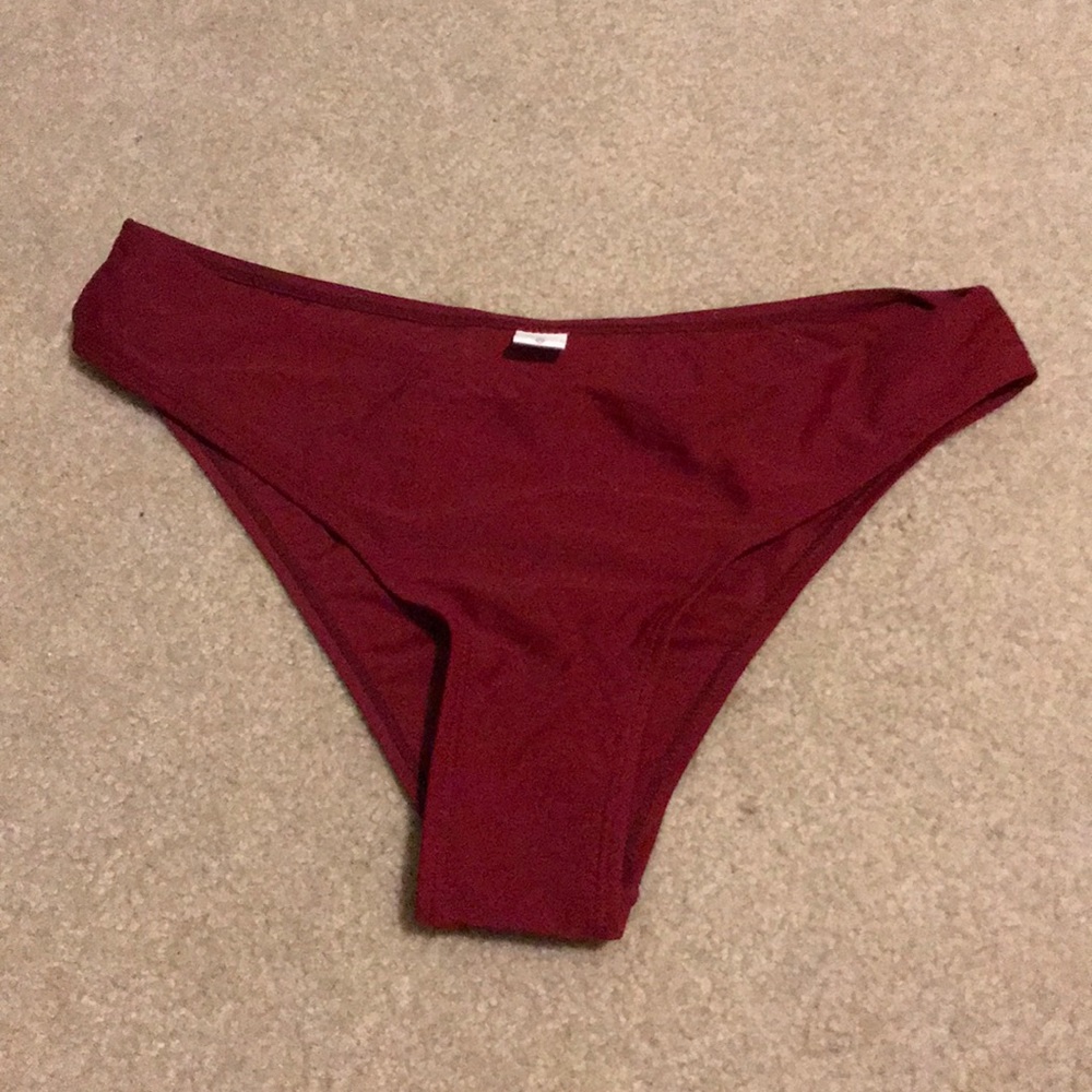 Cheeky Red Bikini Bottoms
